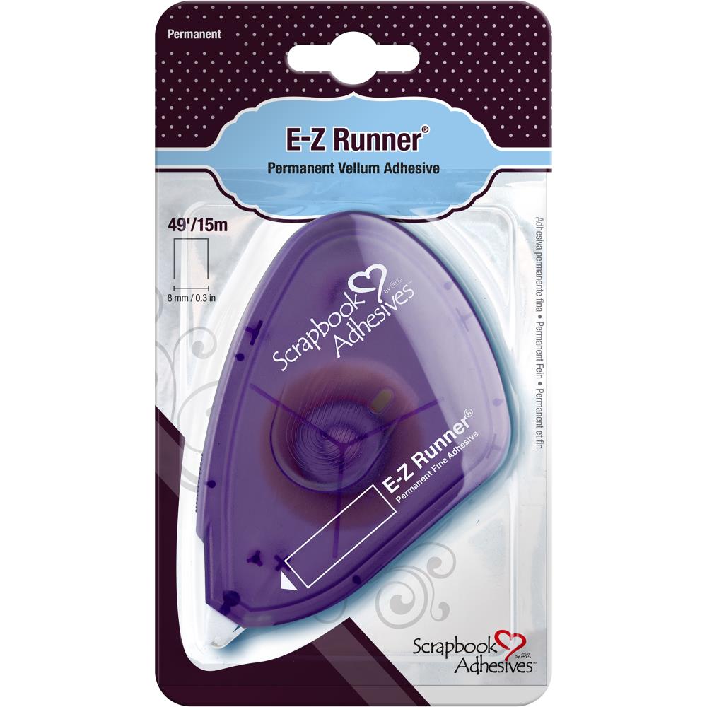 Scrapbook Adhesives E-Z Runner Fine Adhesive For Vellum