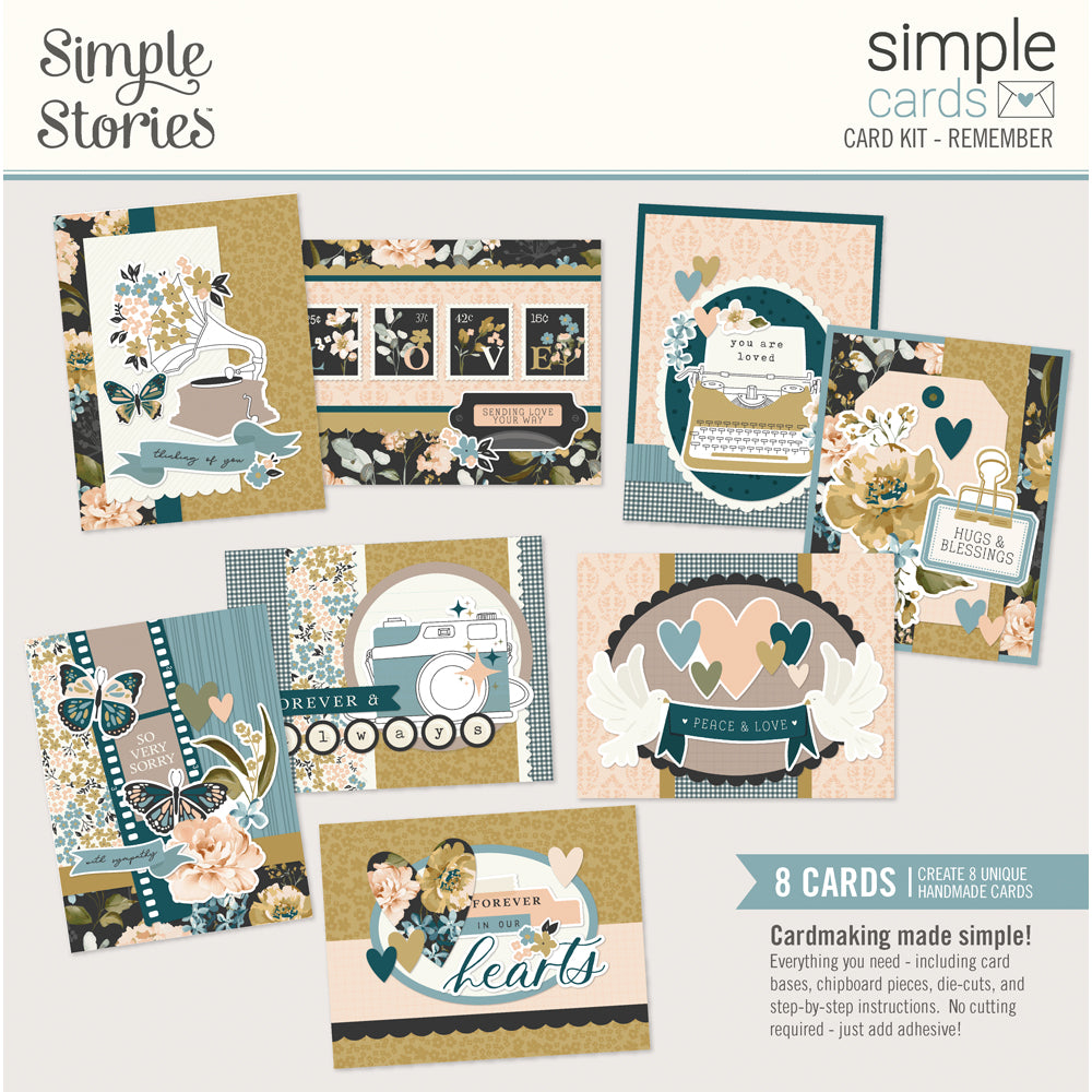 Simple Stories Simple Cards Card Kit - Remember