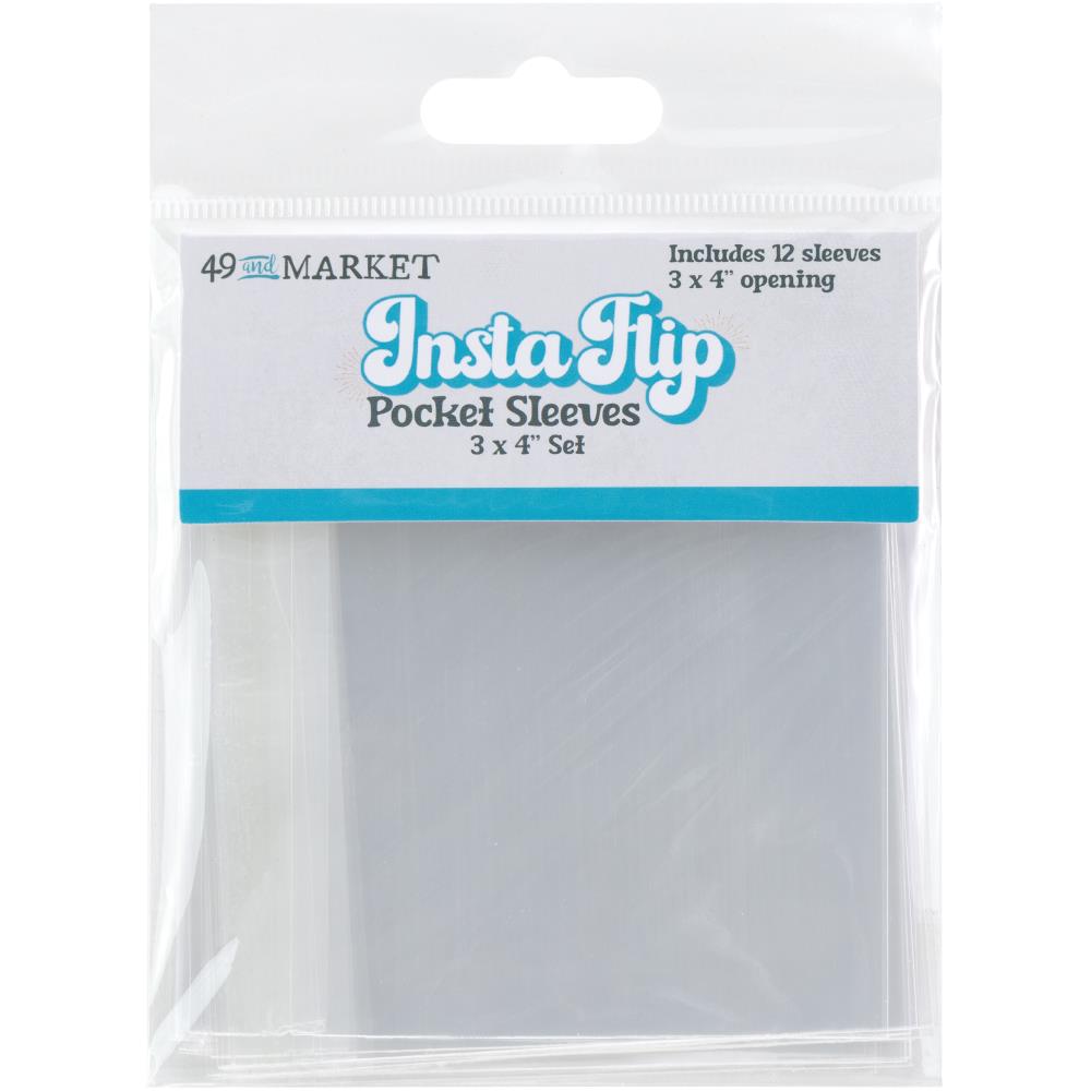 49 And Market InstaFlip Sleeves - 3"x4"