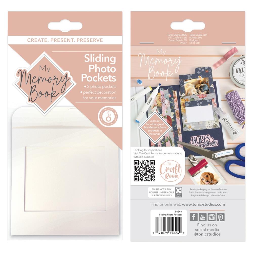 Tonic Studios Memory Box Magnetic Photo Wallets
