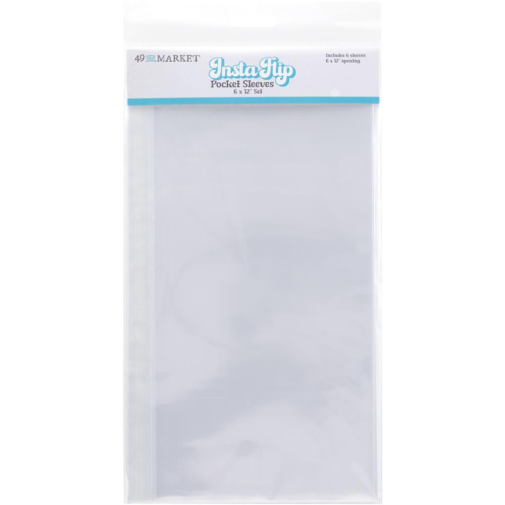 49 And Market InstaFlip Sleeves - 6"x12"