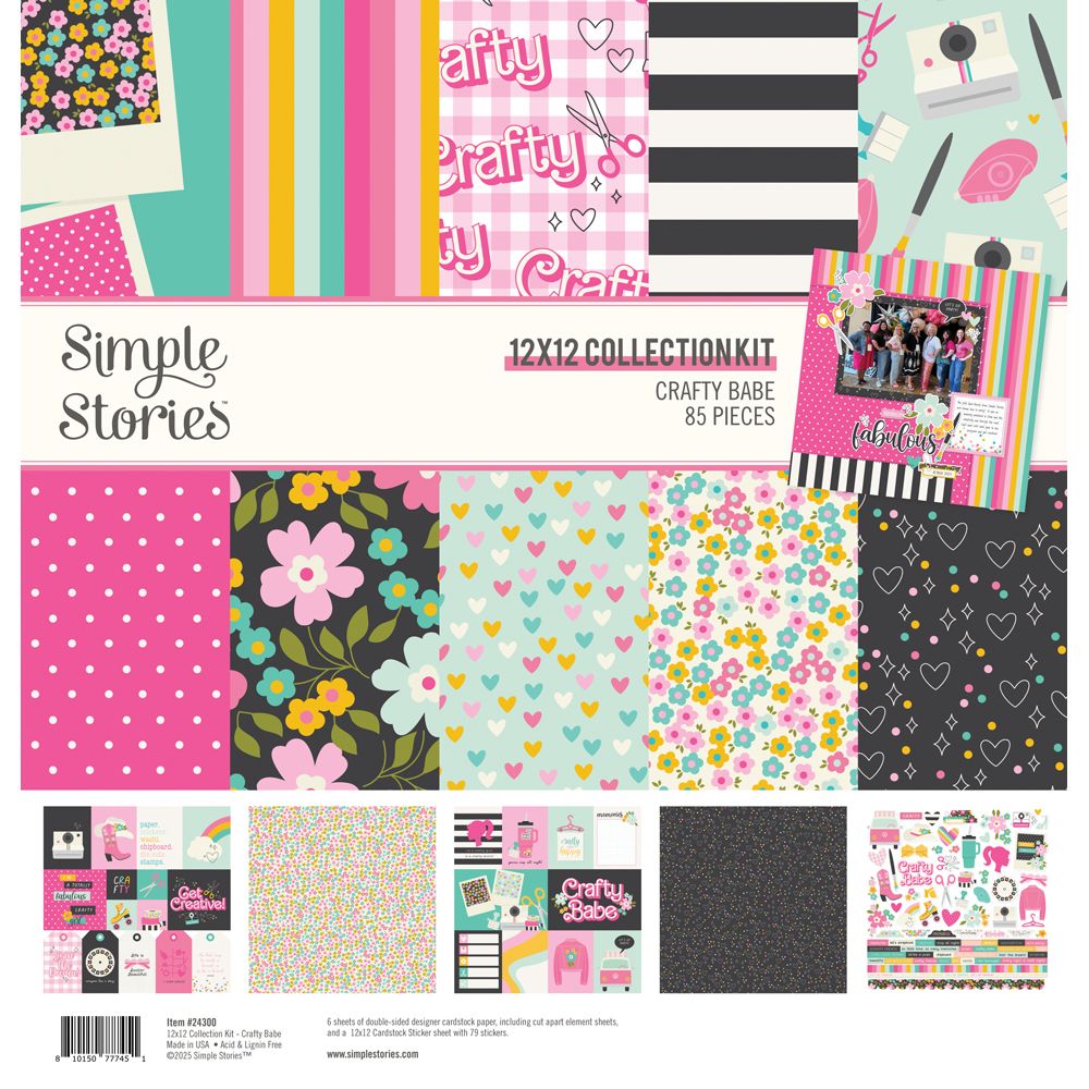 Simple Stories Collection Kit 12"X12" - Crafty Babe