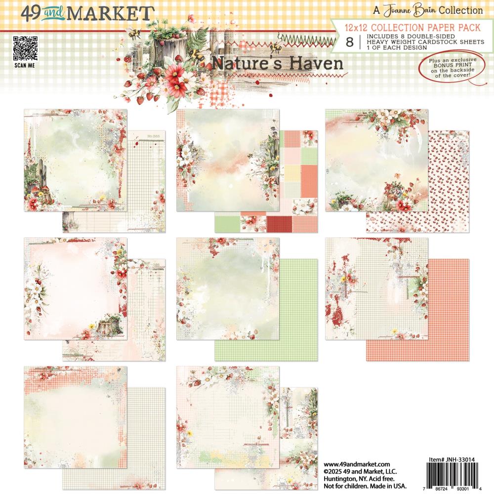 49 And Market Collection Pack 12"X12" - Nature's Haven