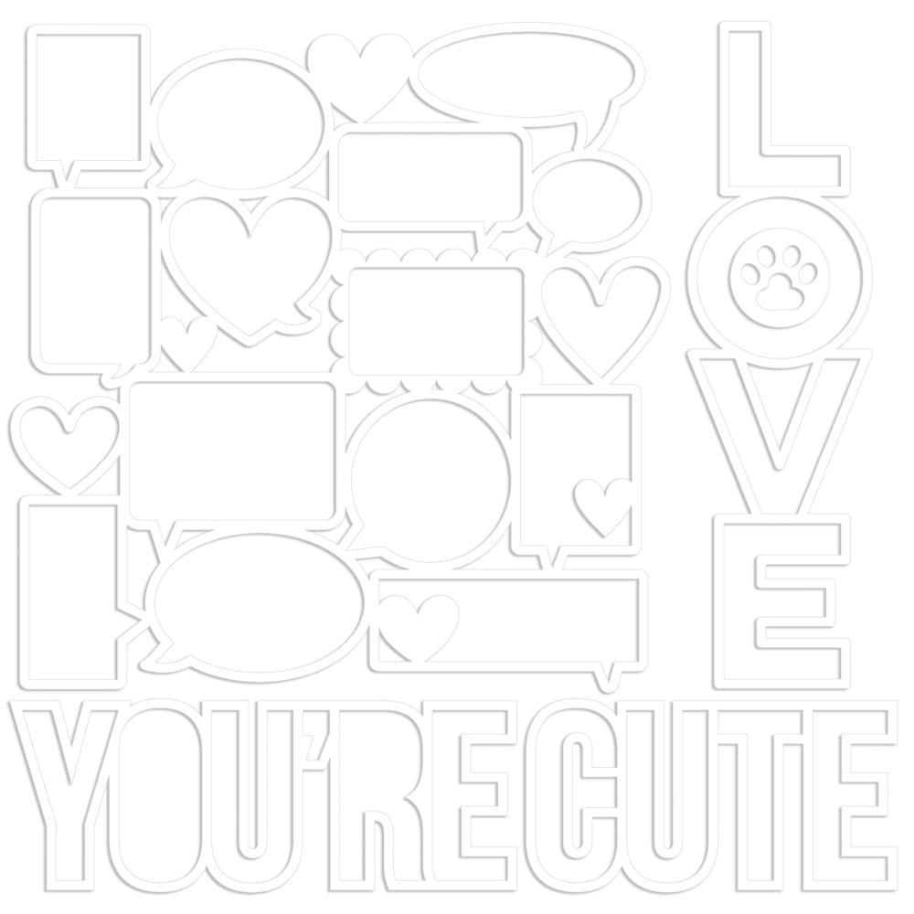 Bella Blvd Meow Cut-Outs - You're Cute