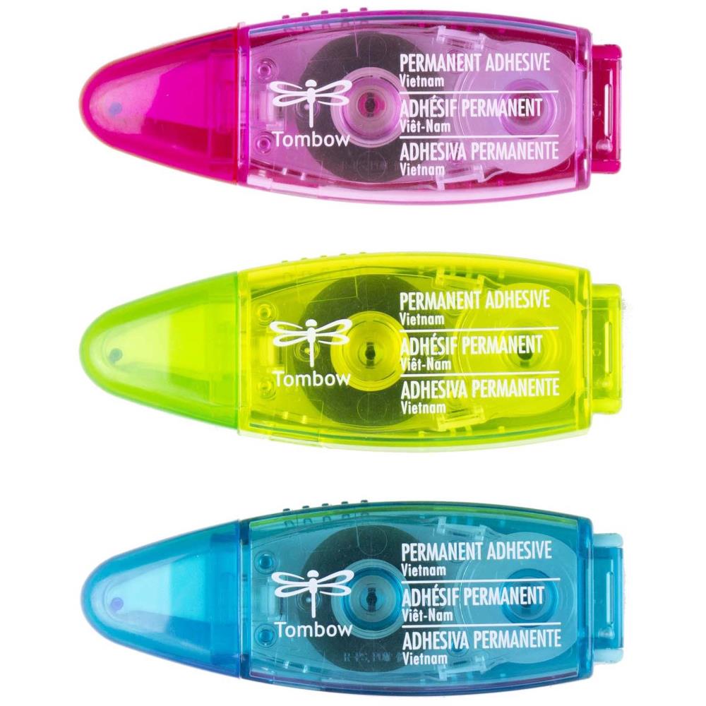 Tombow MONO Power Mini Glue Tape 3/Pkg