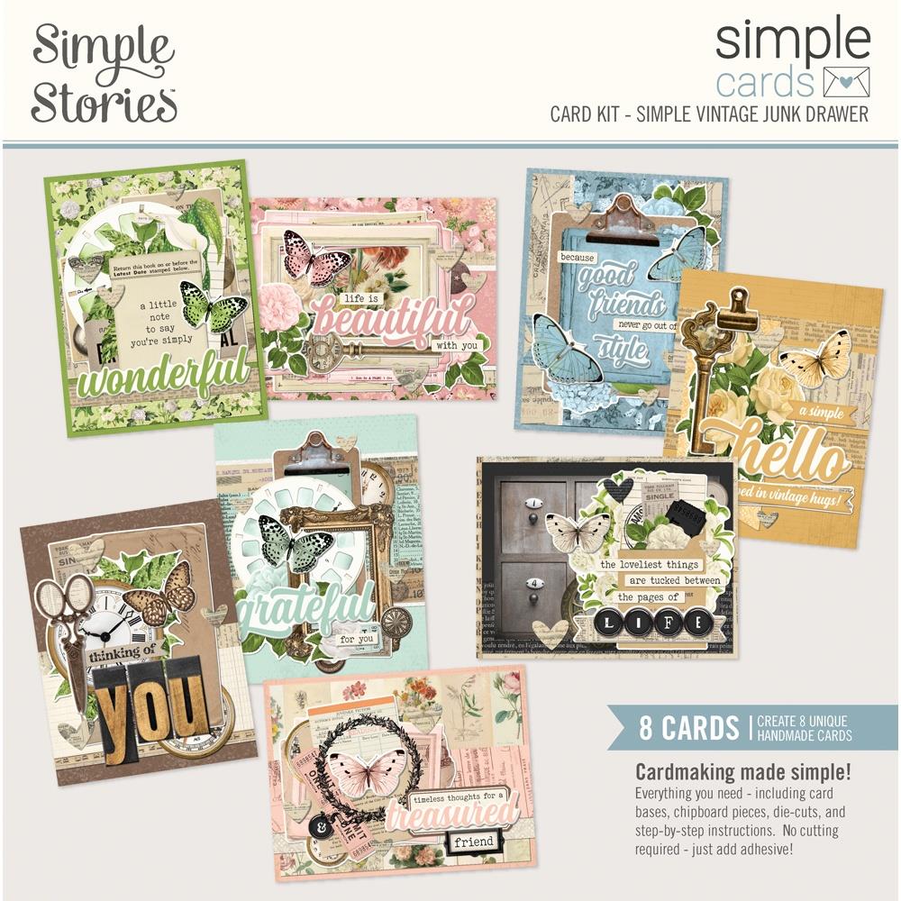 Simple Stories Simple Cards Card Kit - Simple Vintage Junk Drawer