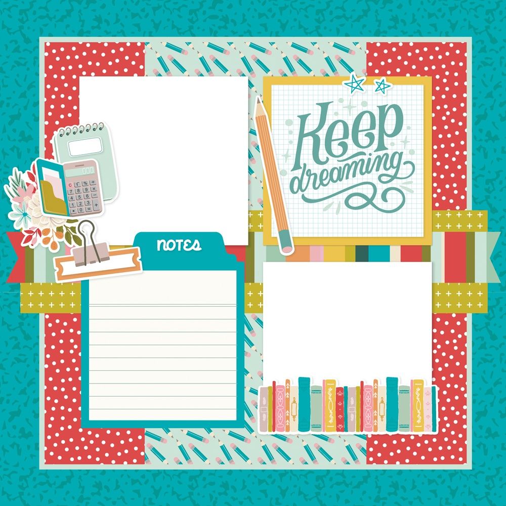 Simple Stories Simple Pages Page Kit - Book Fair
