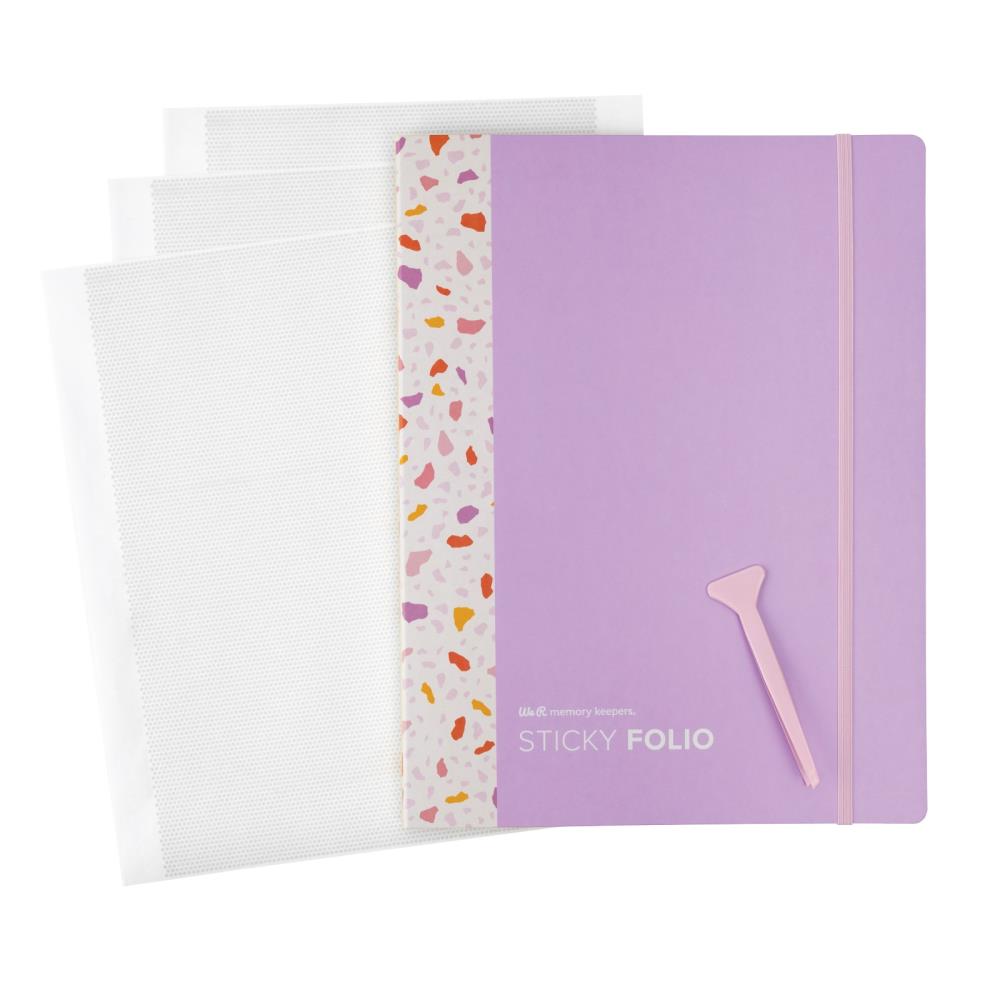 We R Memory Keepers Sticky Folio 8.5"X11" - Lilac