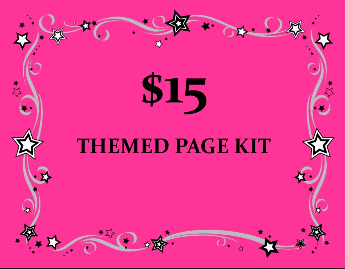 July 2026 Themed Page Kit