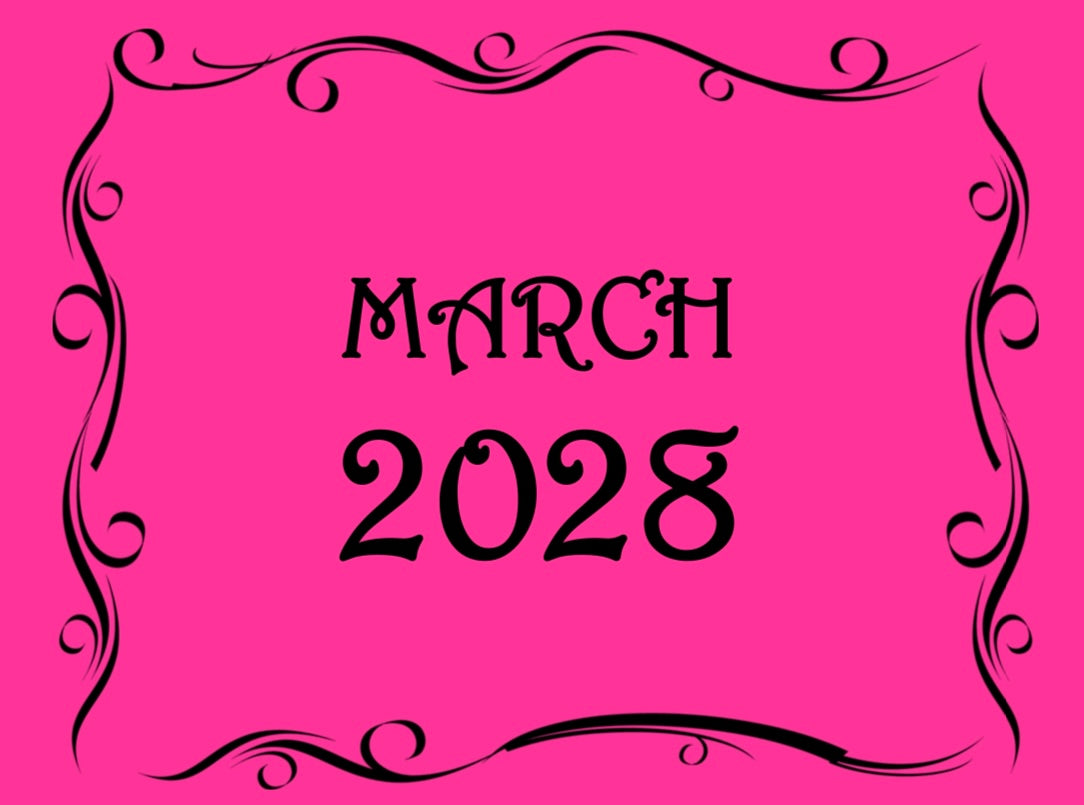 March 2028 Crop