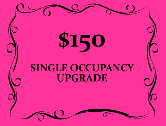 September 2026 Single Occupancy Upgrade