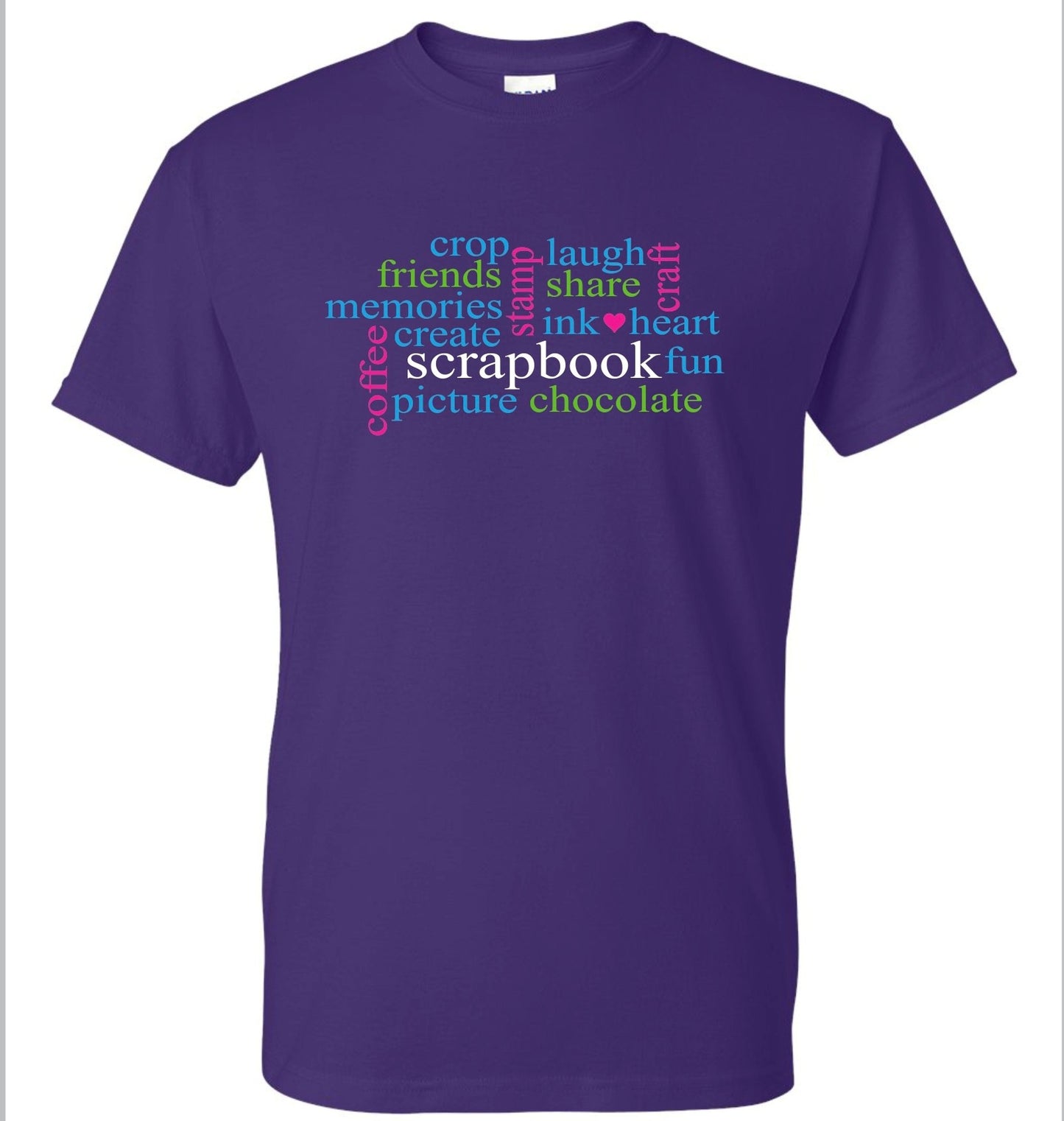 Scrapbook Short Sleeve T-shirt $20 - $25