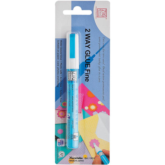 Zig 2-Way Glue Pen - Fine Tip