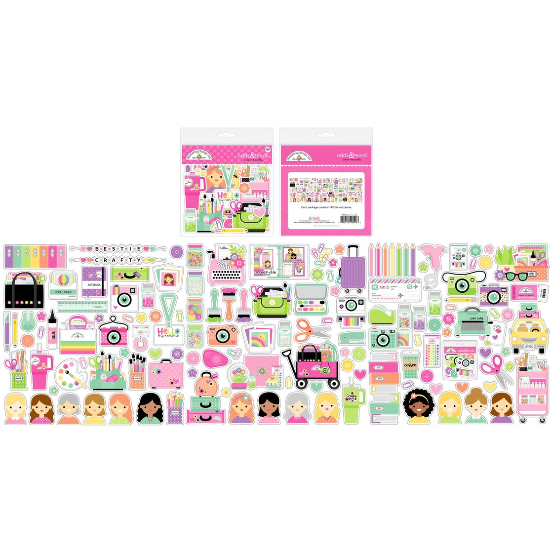Doodlebug Odds & Ends Die-Cuts - Color Me Crafty