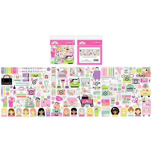 Doodlebug Odds & Ends Die-Cuts - Color Me Crafty