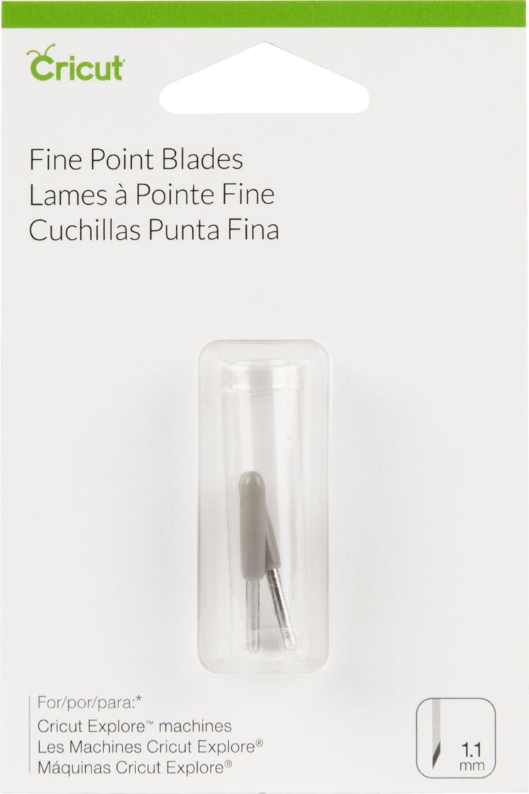 Cricut Replacement Fine Point Blades 2/Pkg