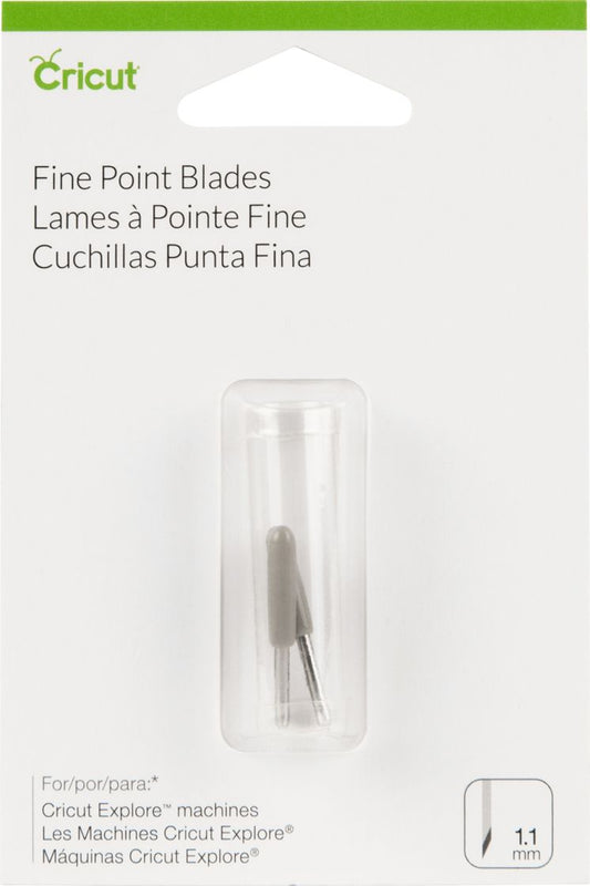 Cricut Replacement Fine Point Blades 2/Pkg