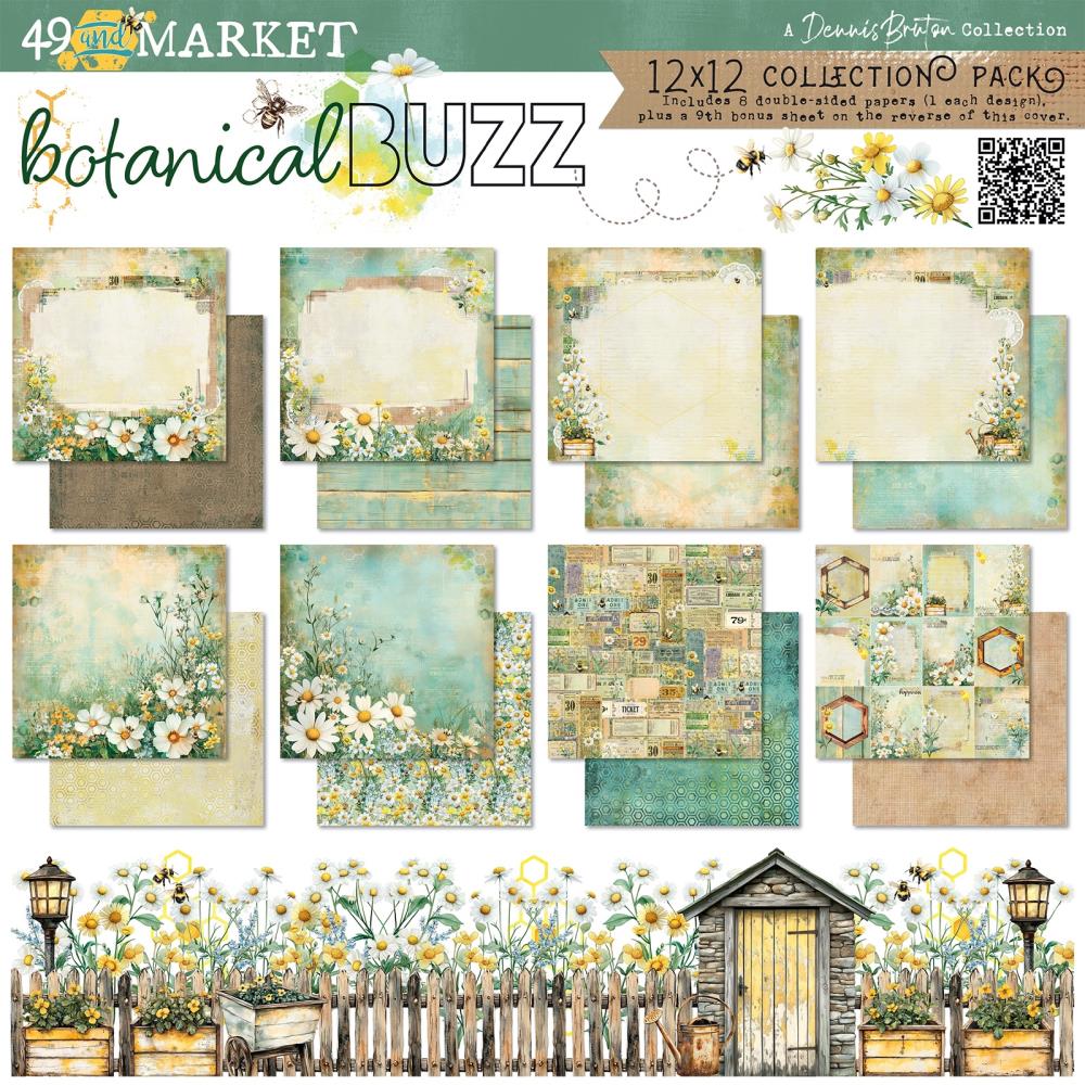 49 And Market Collection Pack 12"X12" - Botanical Buzz