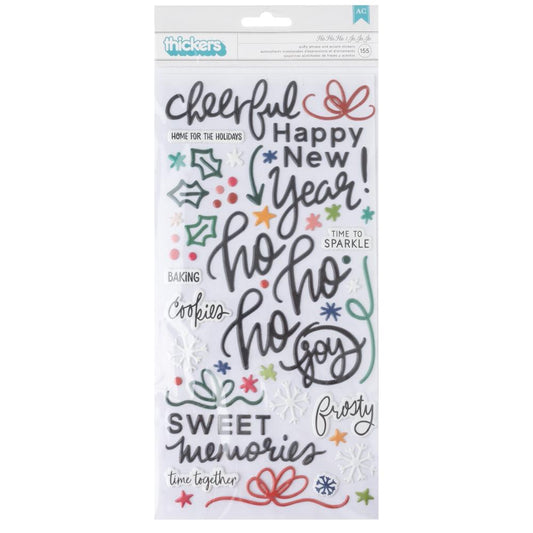 Vicki Boutin Peppermint Kisses Thickers Stickers 155/Pkg
