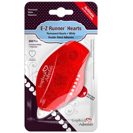 Scrapbook Adhesives E-Z Runner Dispenser - Hearts