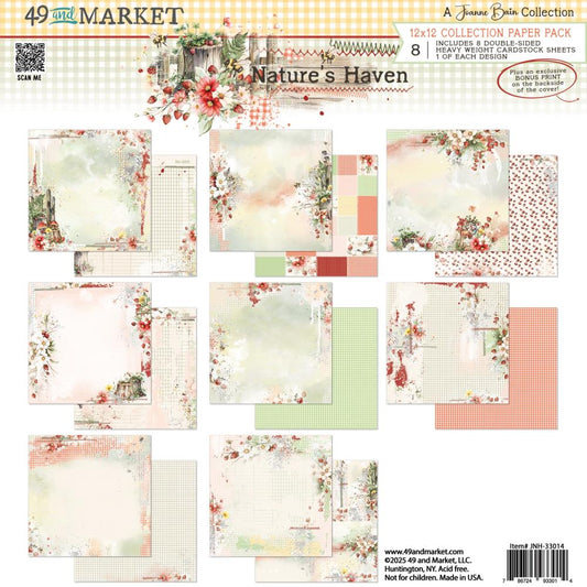 49 And Market Collection Pack 12"X12" - Nature's Haven