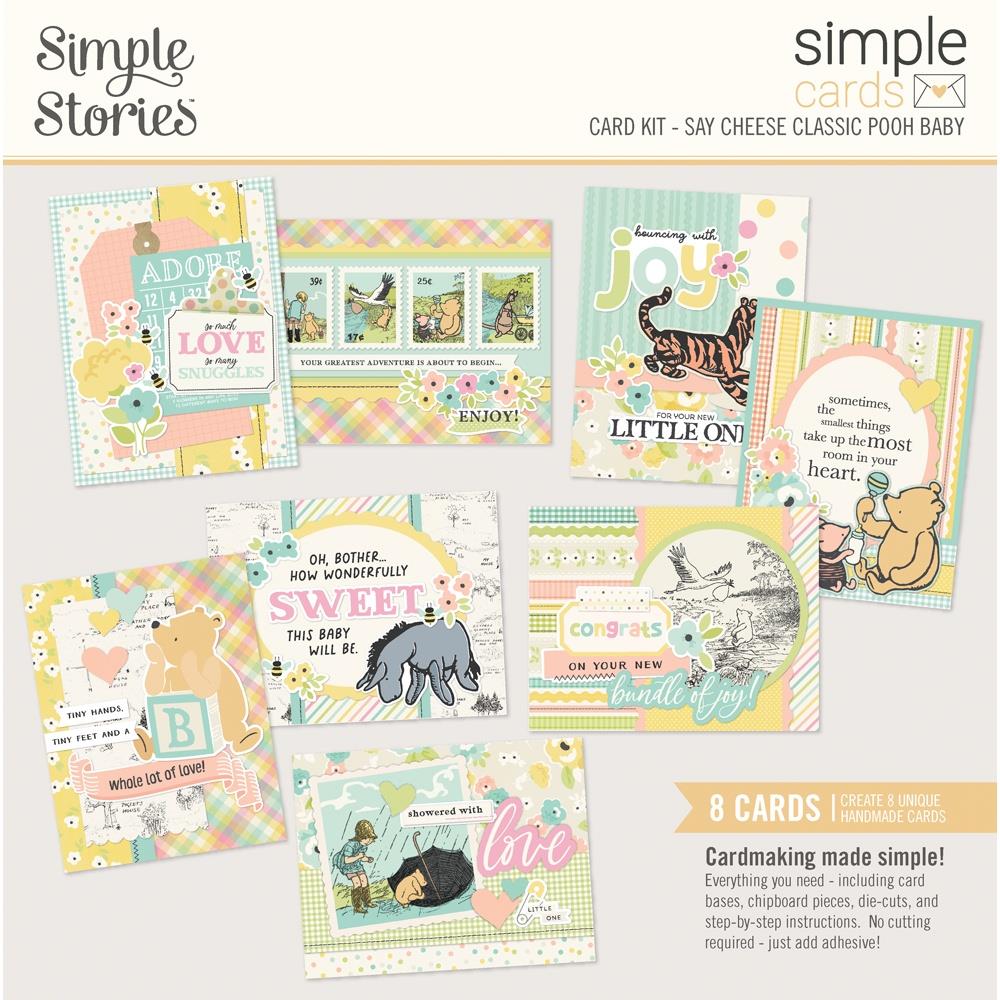 Simple Stories Simple Cards Card Kit - Classic Pooh Baby