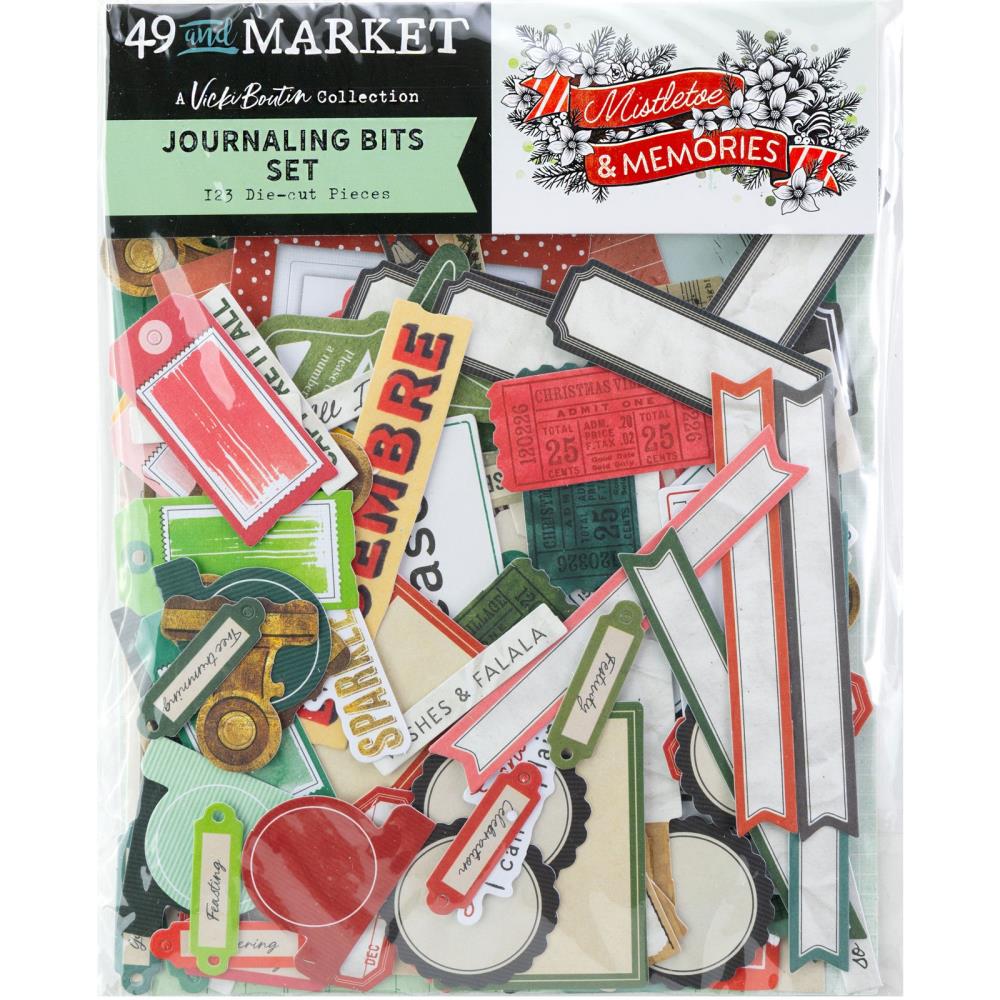 49 And Marketing Die-Cuts Journaling - Mistletoe and Memories
