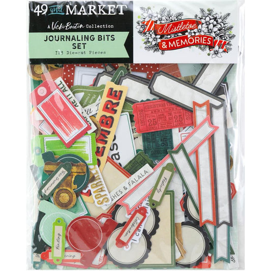 49 And Marketing Die-Cuts Journaling - Mistletoe and Memories
