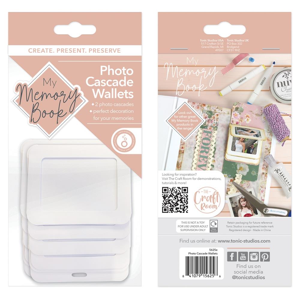 Tonic Studios My Memory Book Photo Cascade Wallets