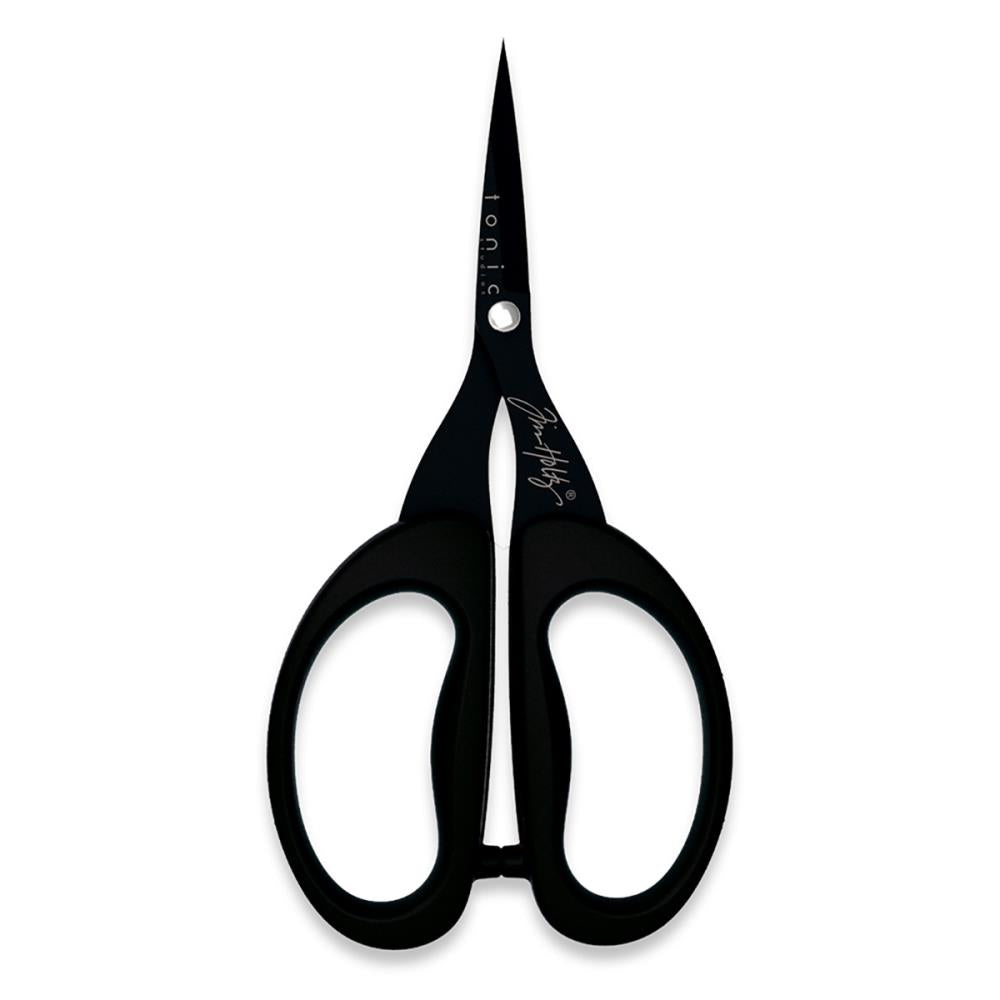 Tim Holtz Non-Stick Titanium Micro Serrated Scissors 7"