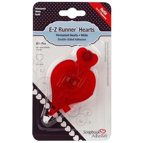 Scrapbook Adhesives E-Z Runner Refill - Hearts