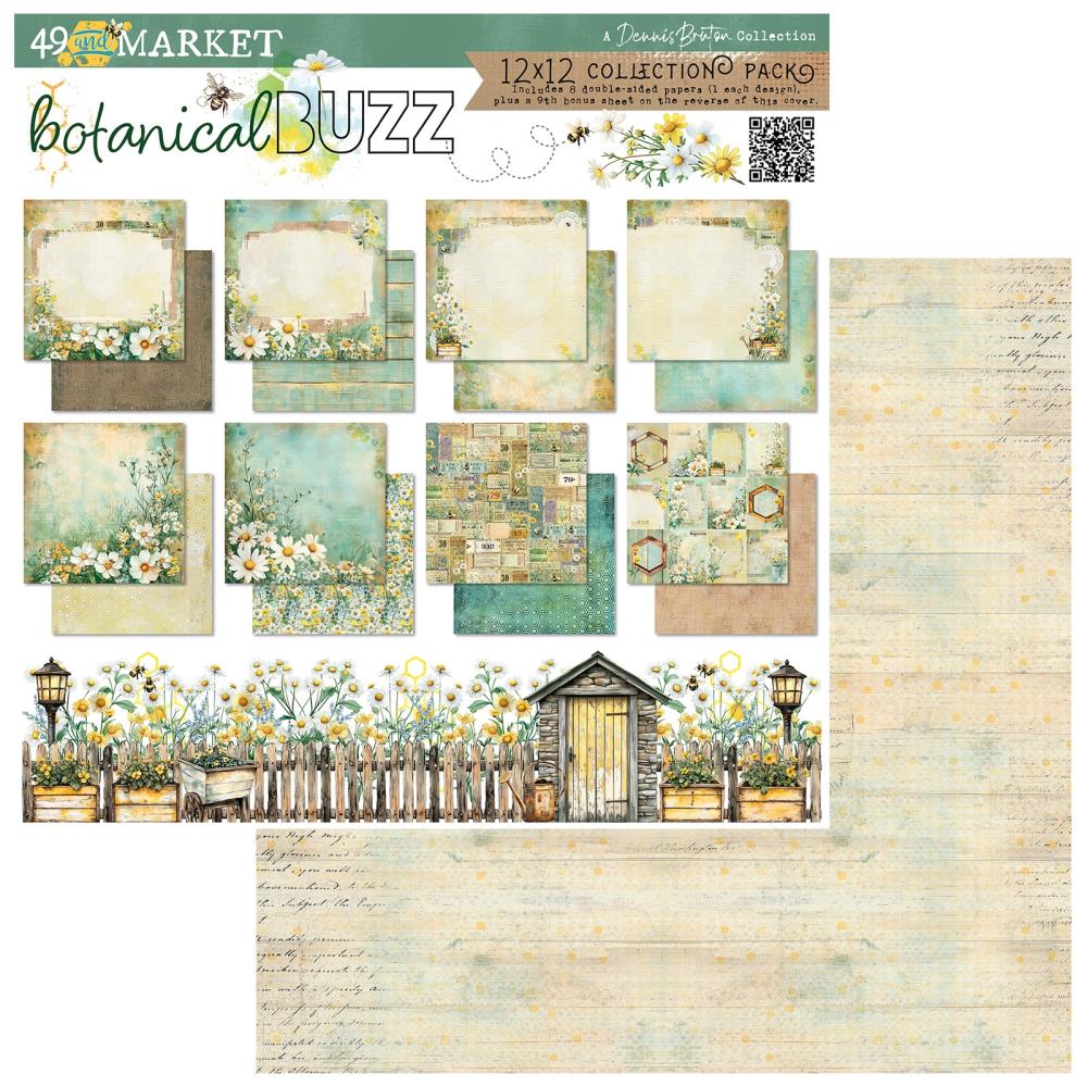 49 And Market Collection Pack 12"X12" - Botanical Buzz