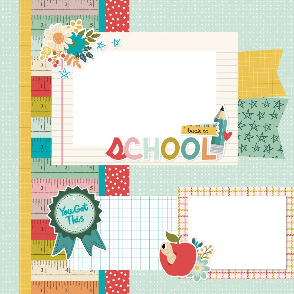 Simple Stories Simple Pages Page Kit - Book Fair