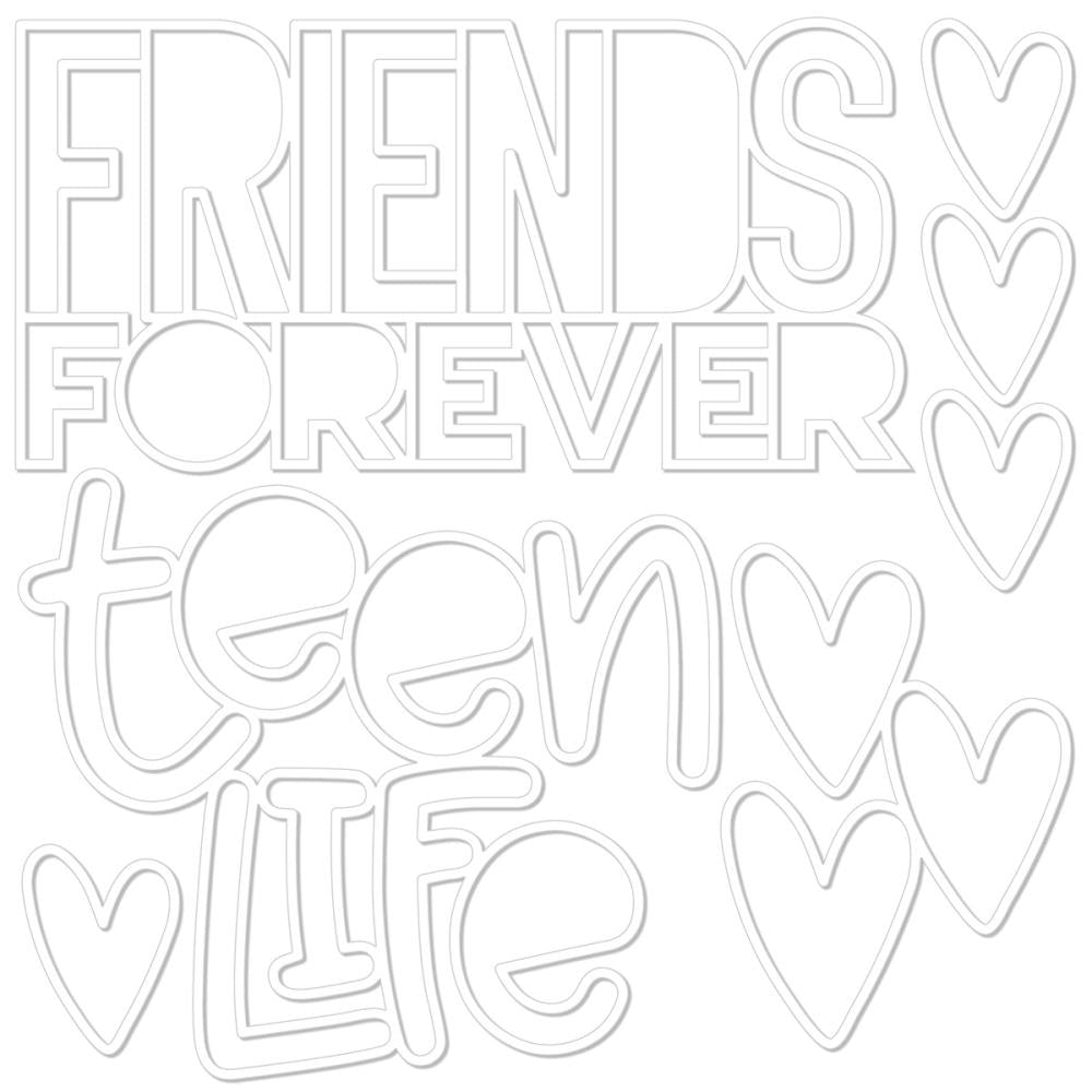 Bella Blvd Teen Vibe Caitlyn Cut-Outs
