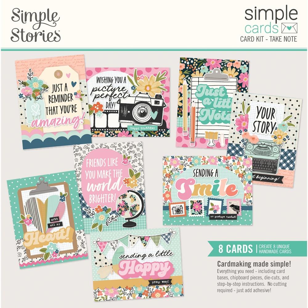 Simple Stories Simple Cards Card Kit - Take Note