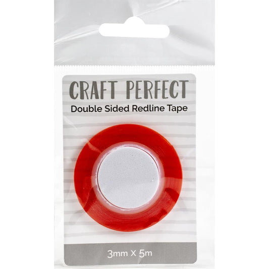 Craft Perfect Double-Sided Redline Tape - 3mmx5m