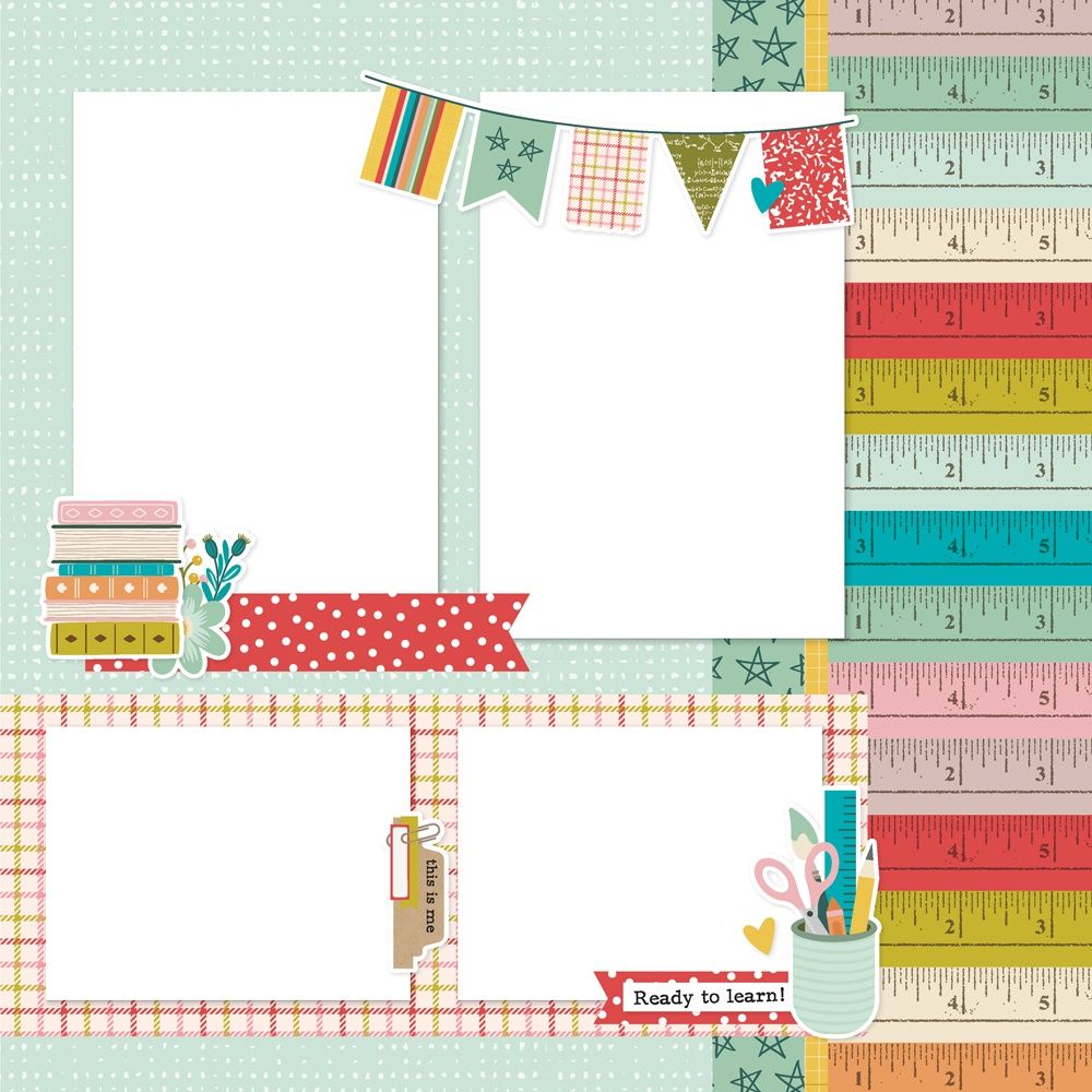 Simple Stories Simple Pages Page Kit - Book Fair