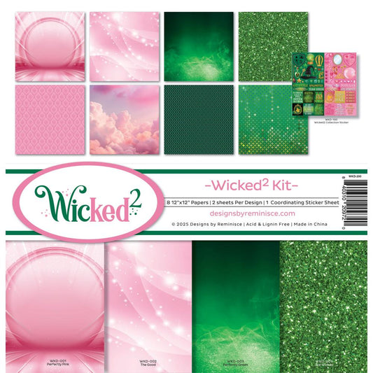 Reminisce Collection Kit 12"X12" - Wicked 2