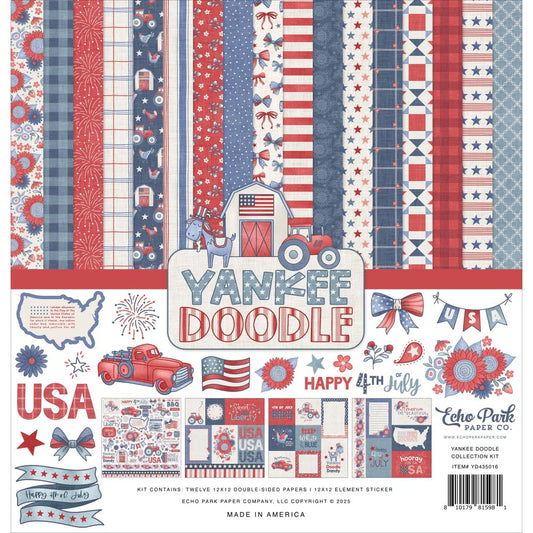 Echo Park Collection Kit 12"X12" - Yankee Doodle