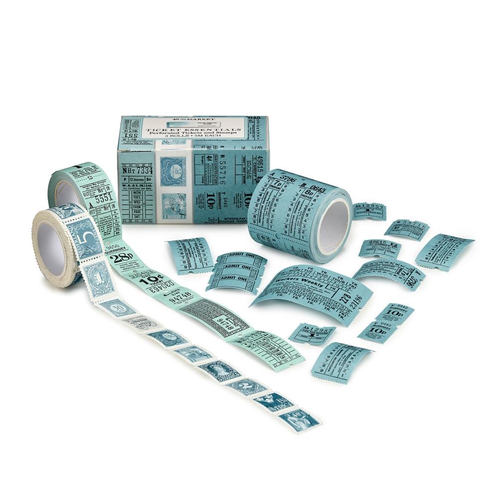 49 & Market Color Swatch: Ocean Ticket And Envelope Essentials