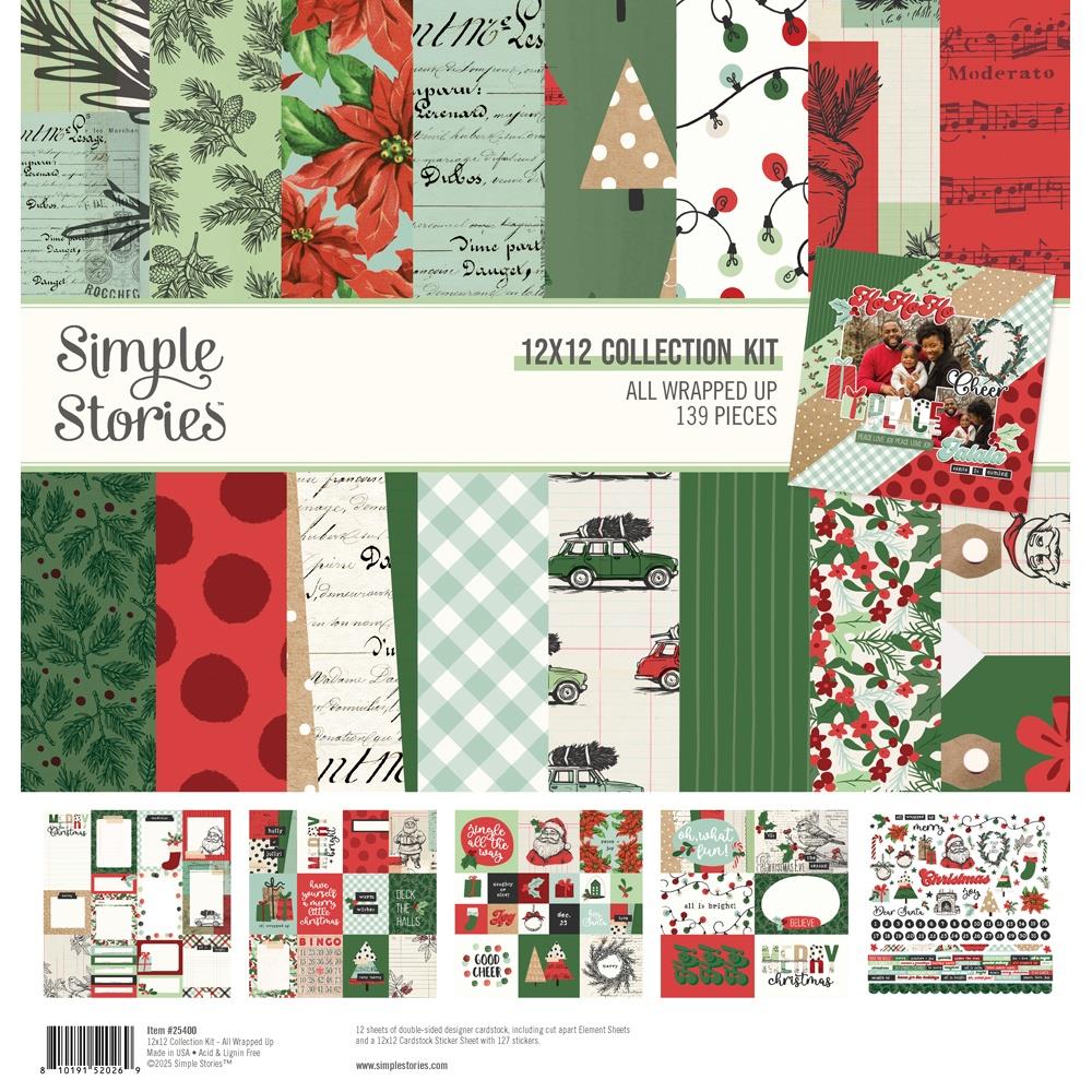 Simple Stories Collection Kit 12"X12" - All Wrapped Up