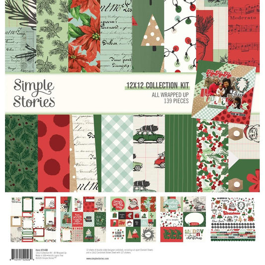 Simple Stories Collection Kit 12"X12" - All Wrapped Up