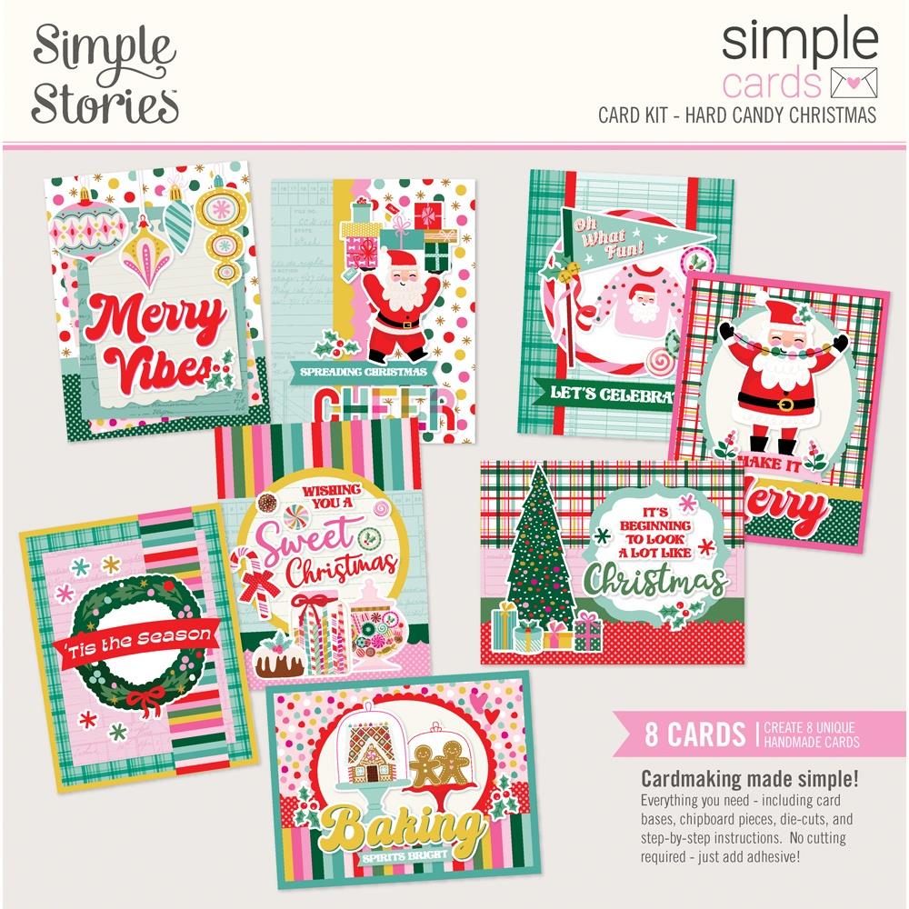 Simple Stories Simple Cards Card Kit - Hard Candy Christmas