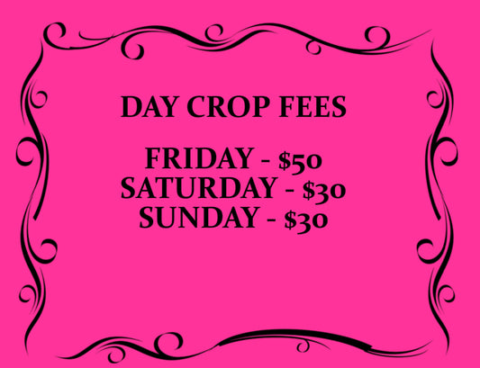 November 2025 Day Crop Fee