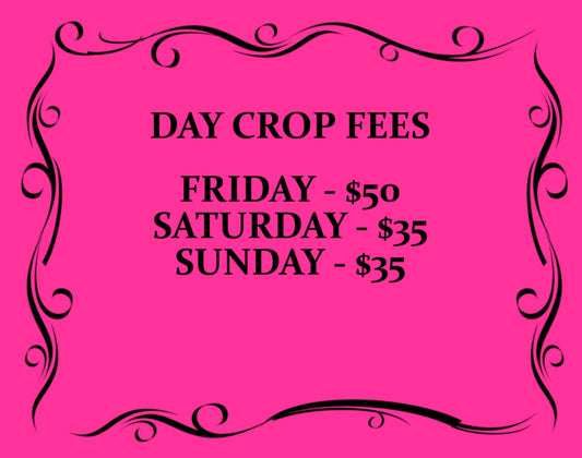 November 2026 Day Crop Fee