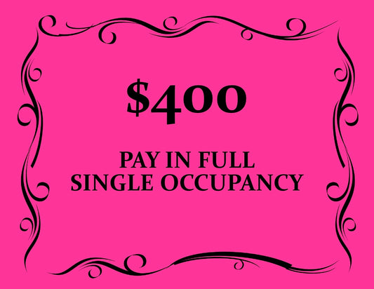 May 2027 Pay in Full Single Occupancy