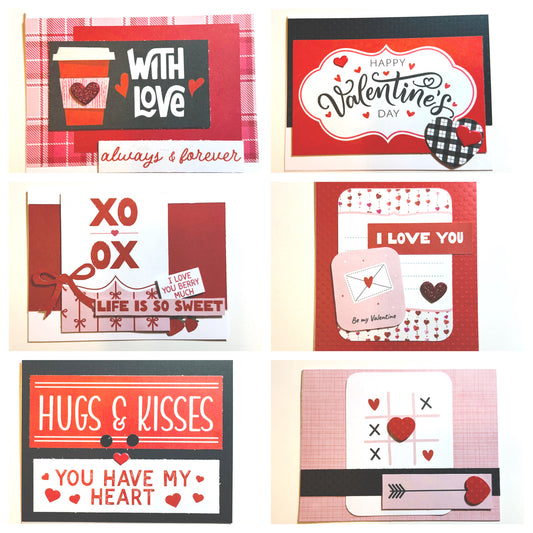 Valentine's Day Card Kit - 12 count